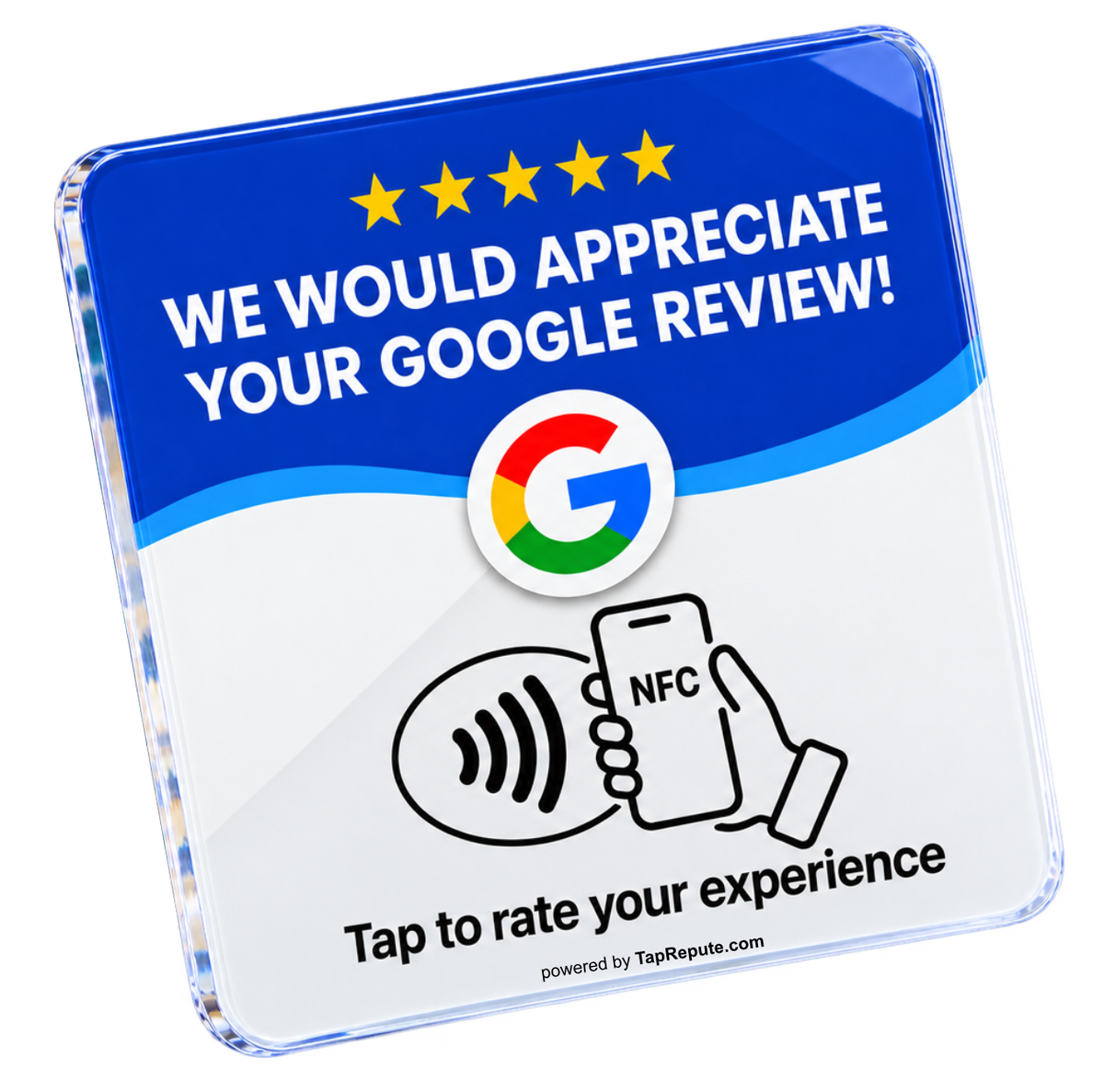 TapRepute Google Review Plaque